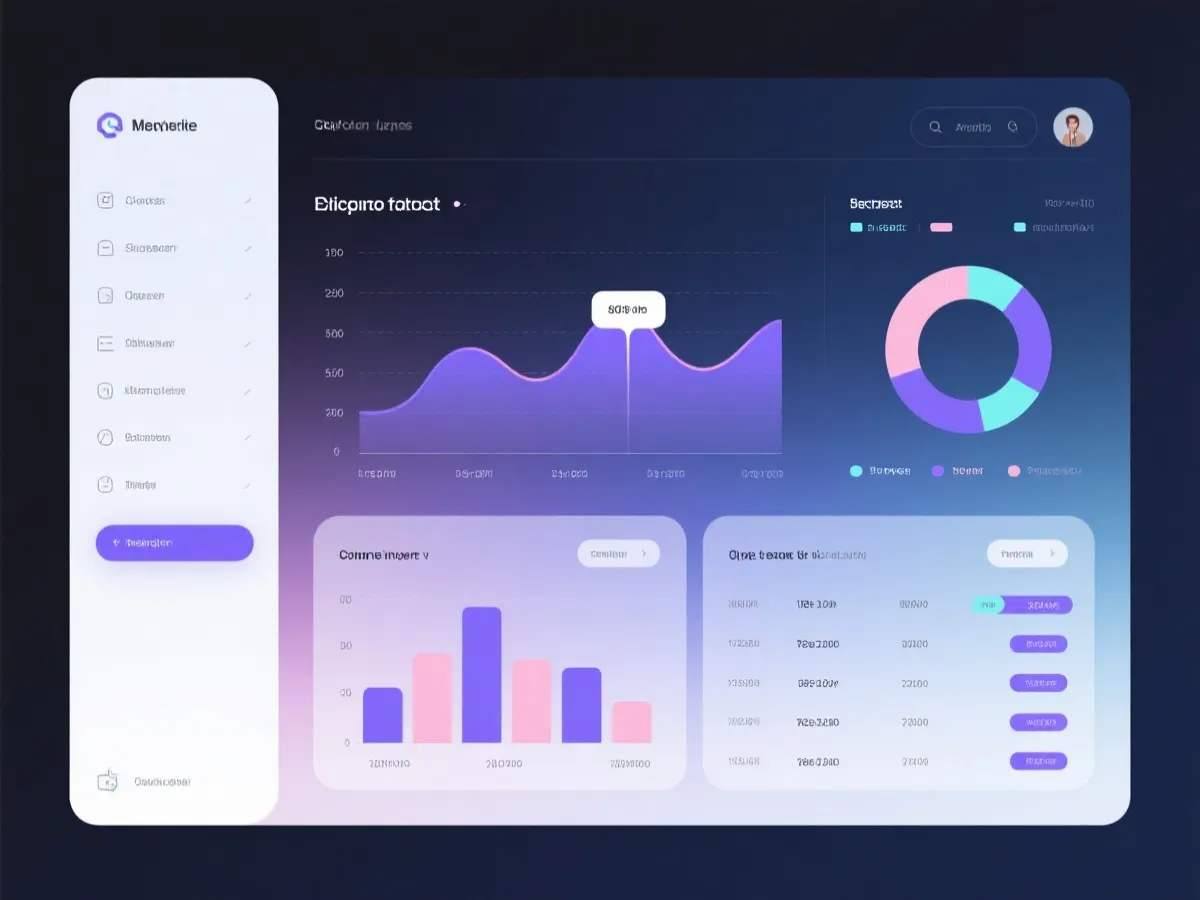 数据可视化与仪表盘示意